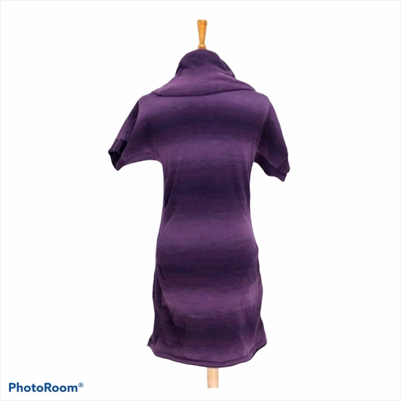 Athleta space dyed sweater dress purple size M - Picture 7 of 7